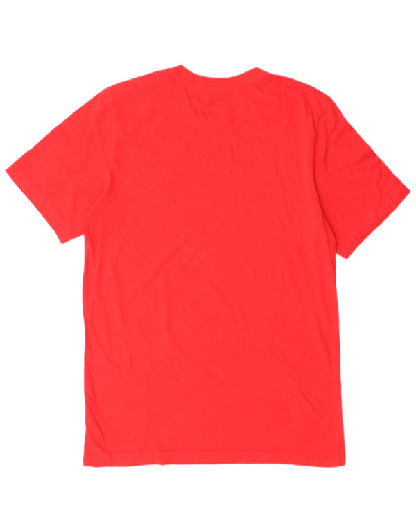 T-shirt da uomo Nike Top Small rossa in cotone
