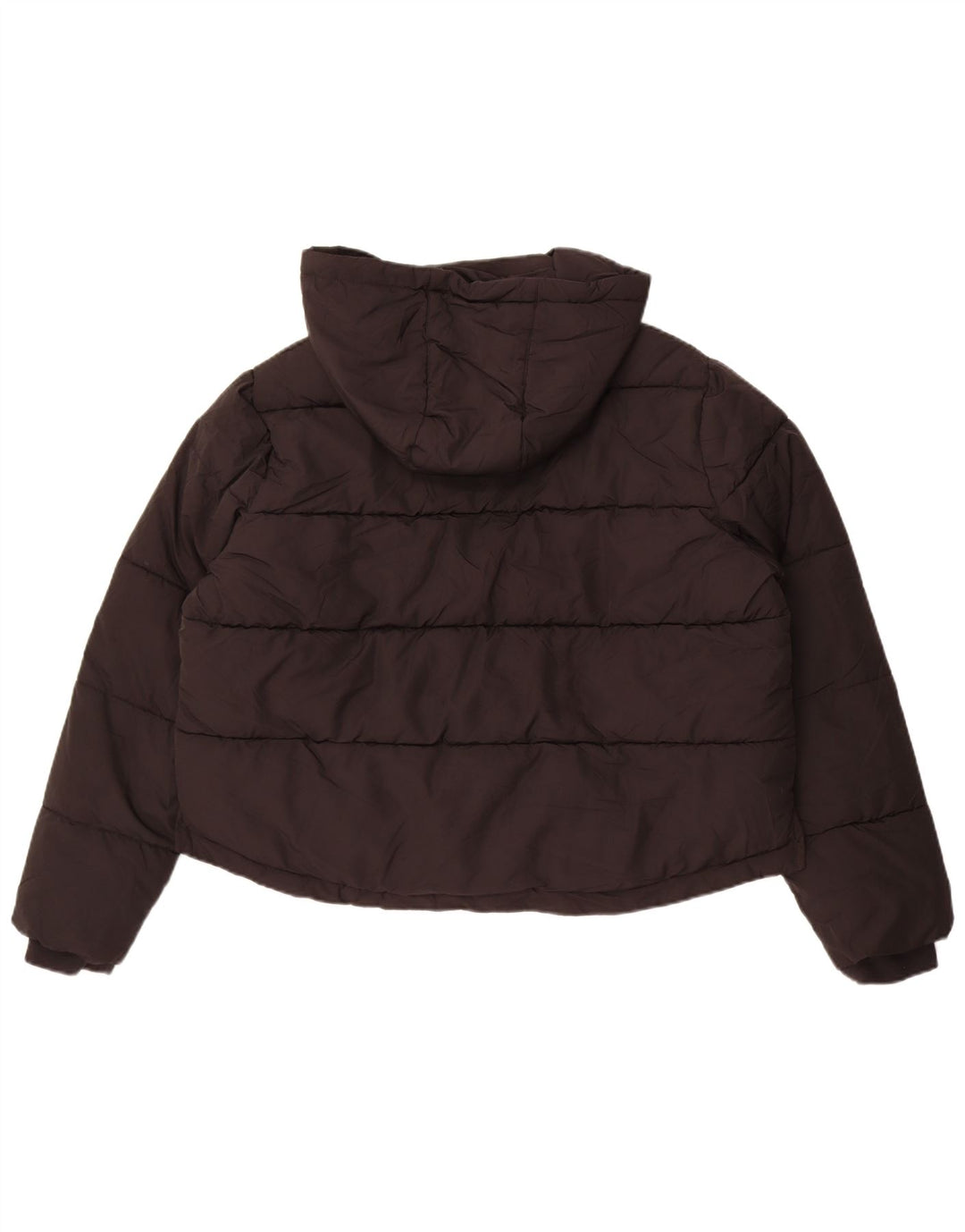 Giacca imbottita corta oversize da donna French Connection UK 16 grande nera
