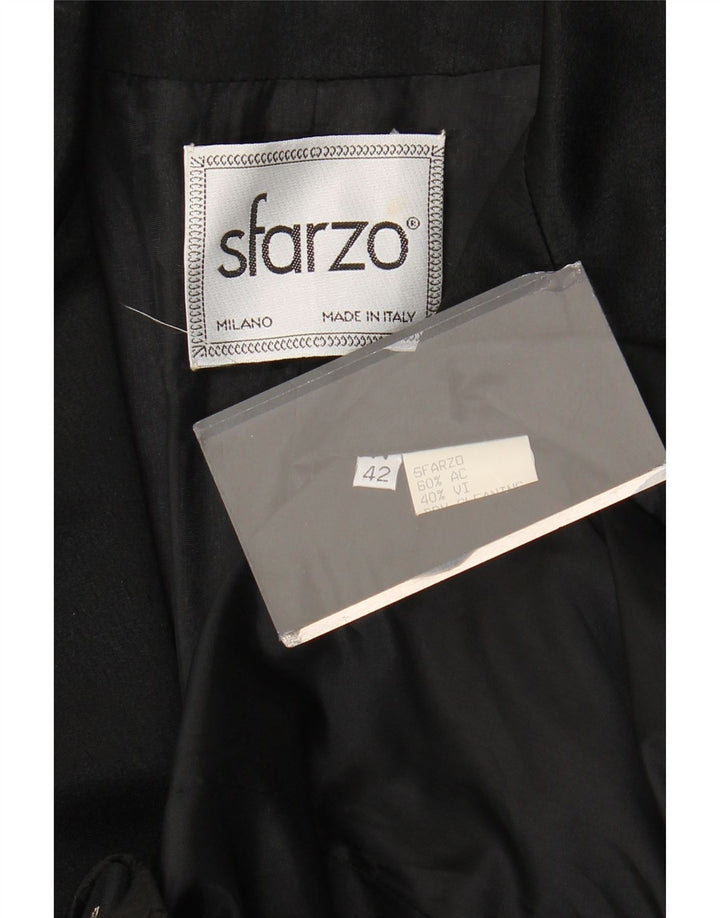 Giacca blazer da donna a 1 bottone Sfarzo IT 42 Acrilico floreale nero medio