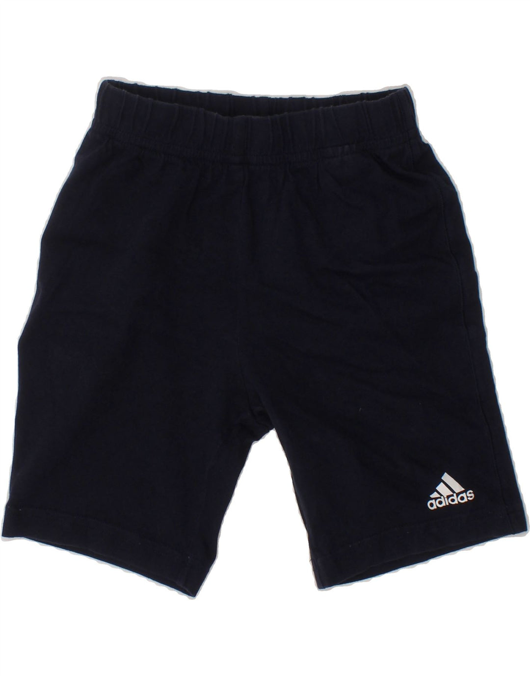 ADIDAS Boys Sport Shorts 3-4 Years  Navy Blue Cotton Vintage Adidas and Second-Hand Adidas from Messina Hembry 