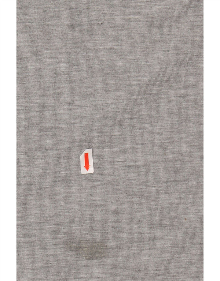 UNDER ARMOUR Womens loose T-Shirt Top UK 16 Large Grey Polyester