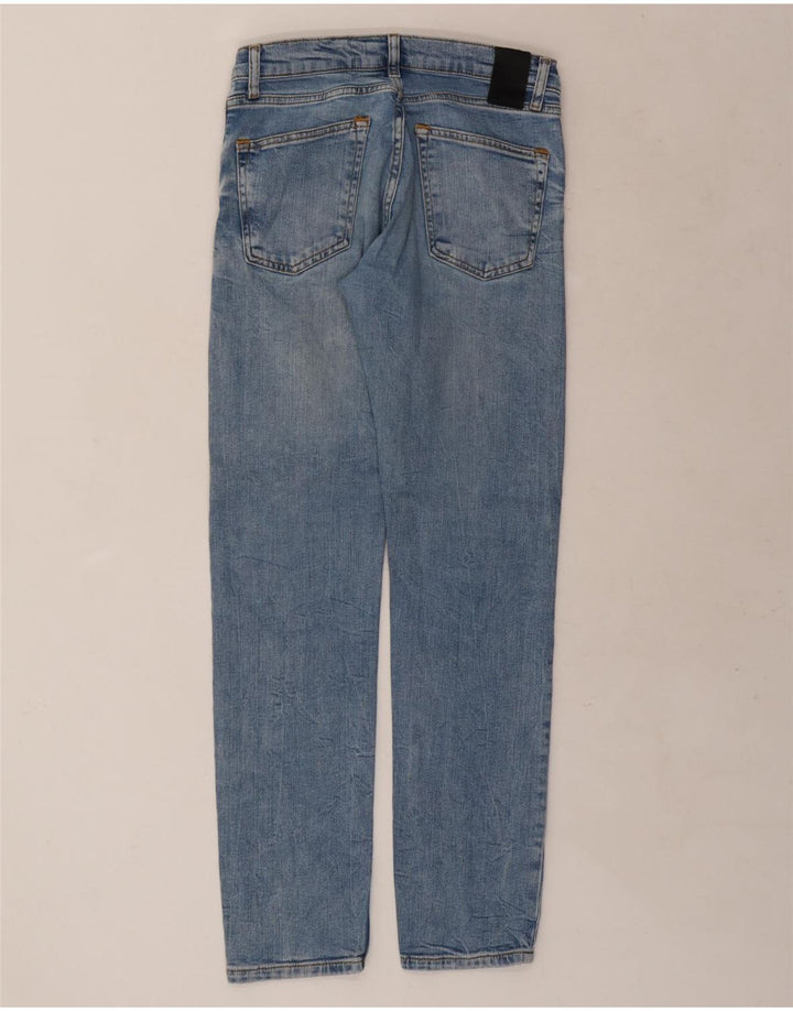 Jeans slim da donna Zara EU 38 Small W30 L30 cotone blu