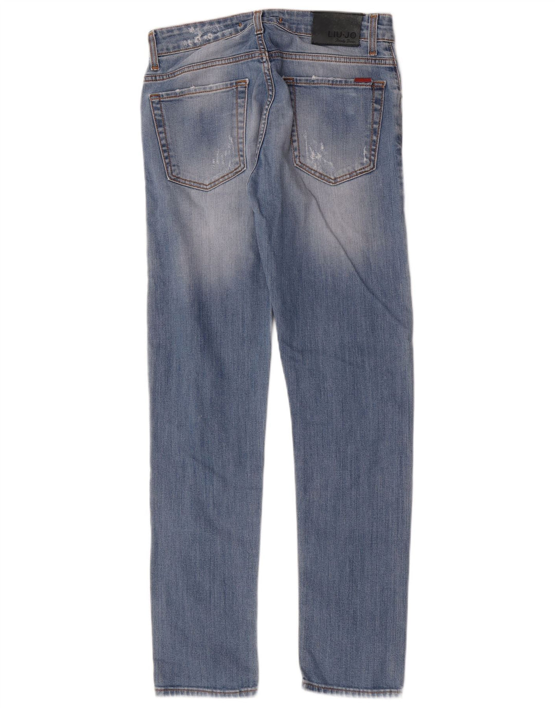 Jeans slim invecchiati da uomo Liu Jo W30 L32 in cotone blu