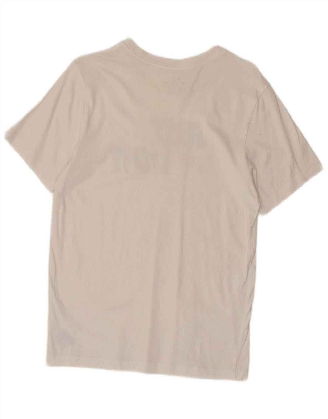 T-shirt grafica da uomo Nike Top Small in cotone bianco