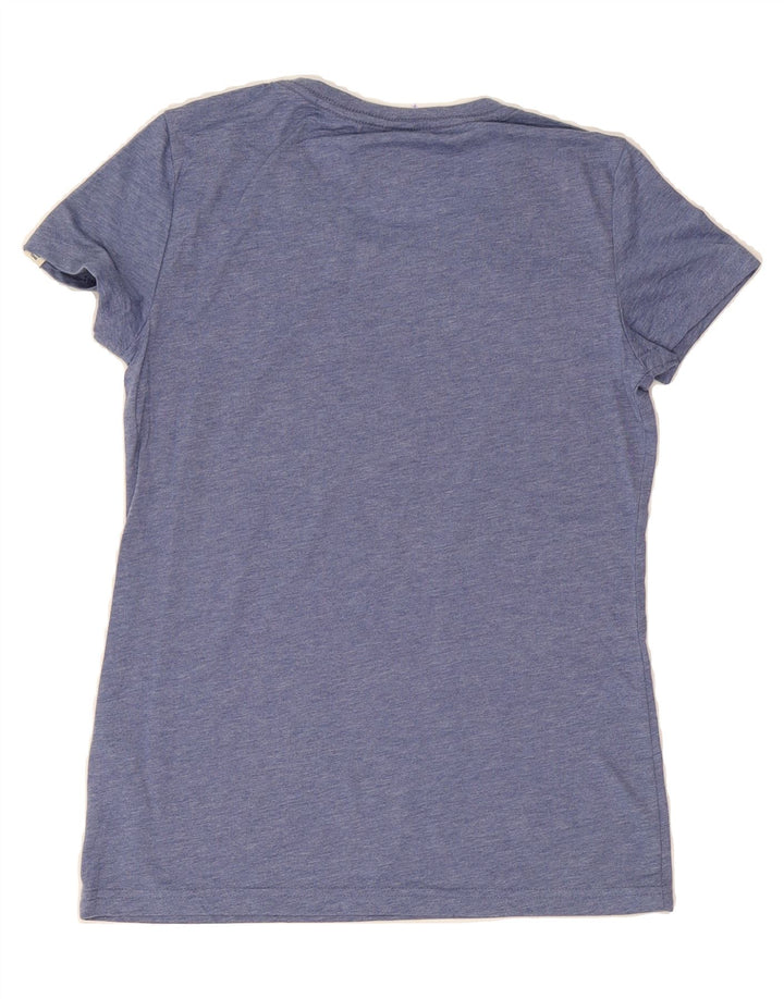PUMA Womens Graphic T-Shirt Top UK 8 Small Blue Polyester Vintage Puma and Second-Hand Puma from Messina Hembry 