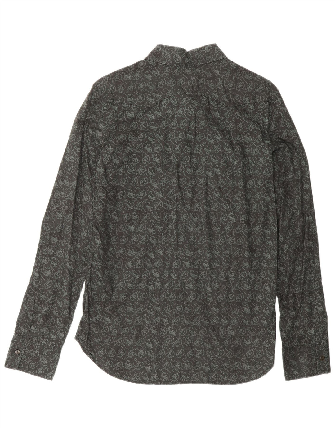 Camicia da uomo Diesel in cotone Paisley medio nero