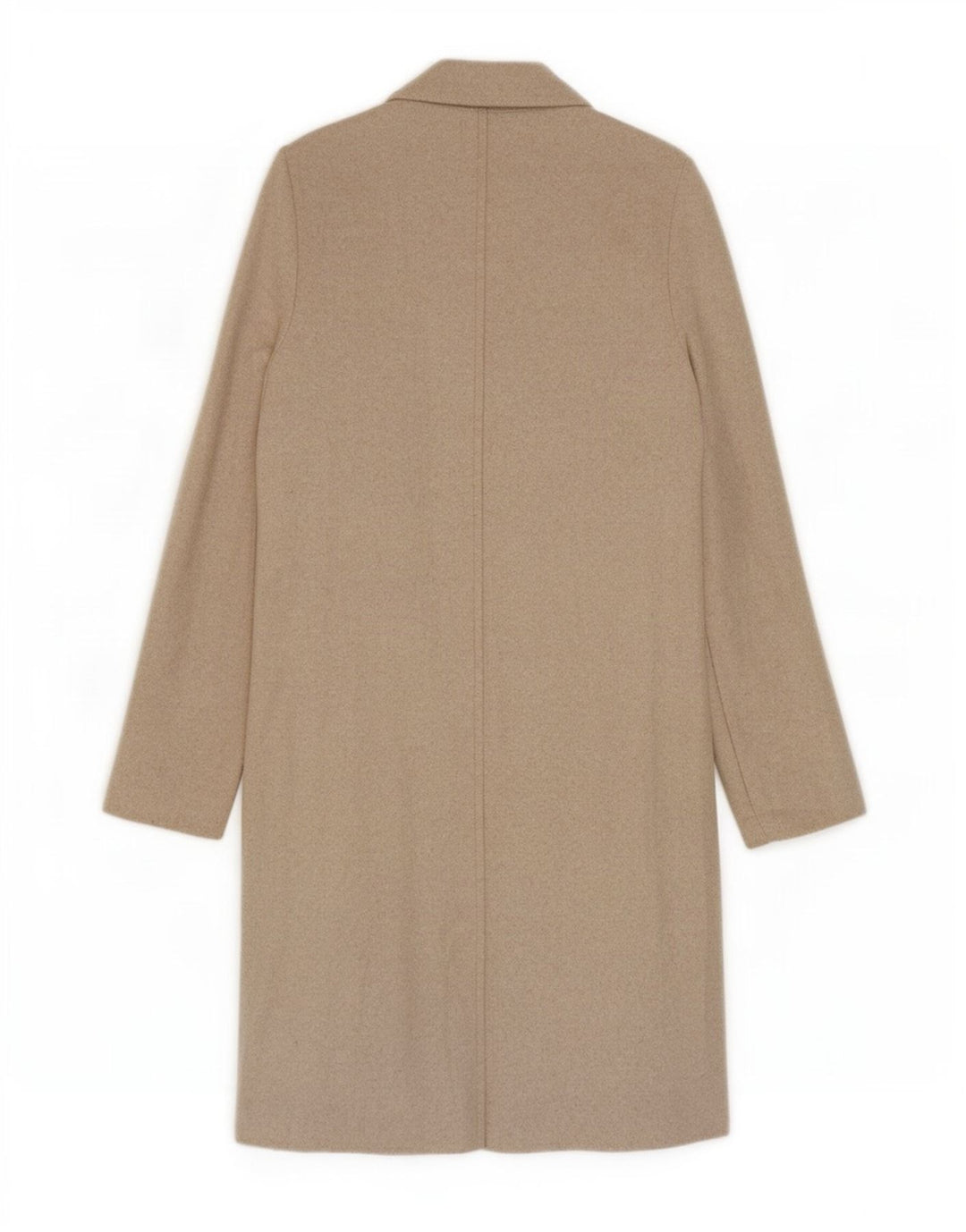 Soprabito aperto da donna Zara UK 10 piccolo poliestere beige