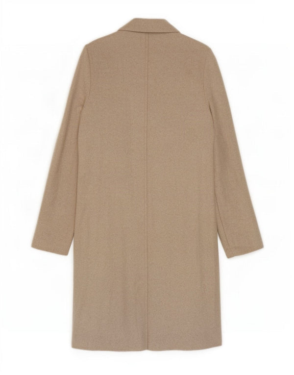Soprabito aperto da donna Zara UK 10 piccolo poliestere beige