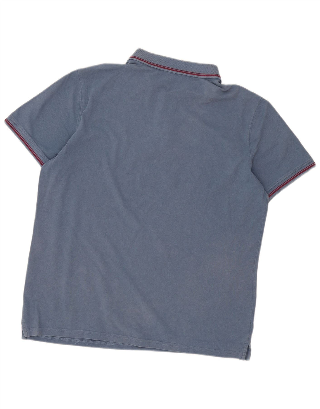 Polo da uomo Carrera 2XL in cotone a righe blu