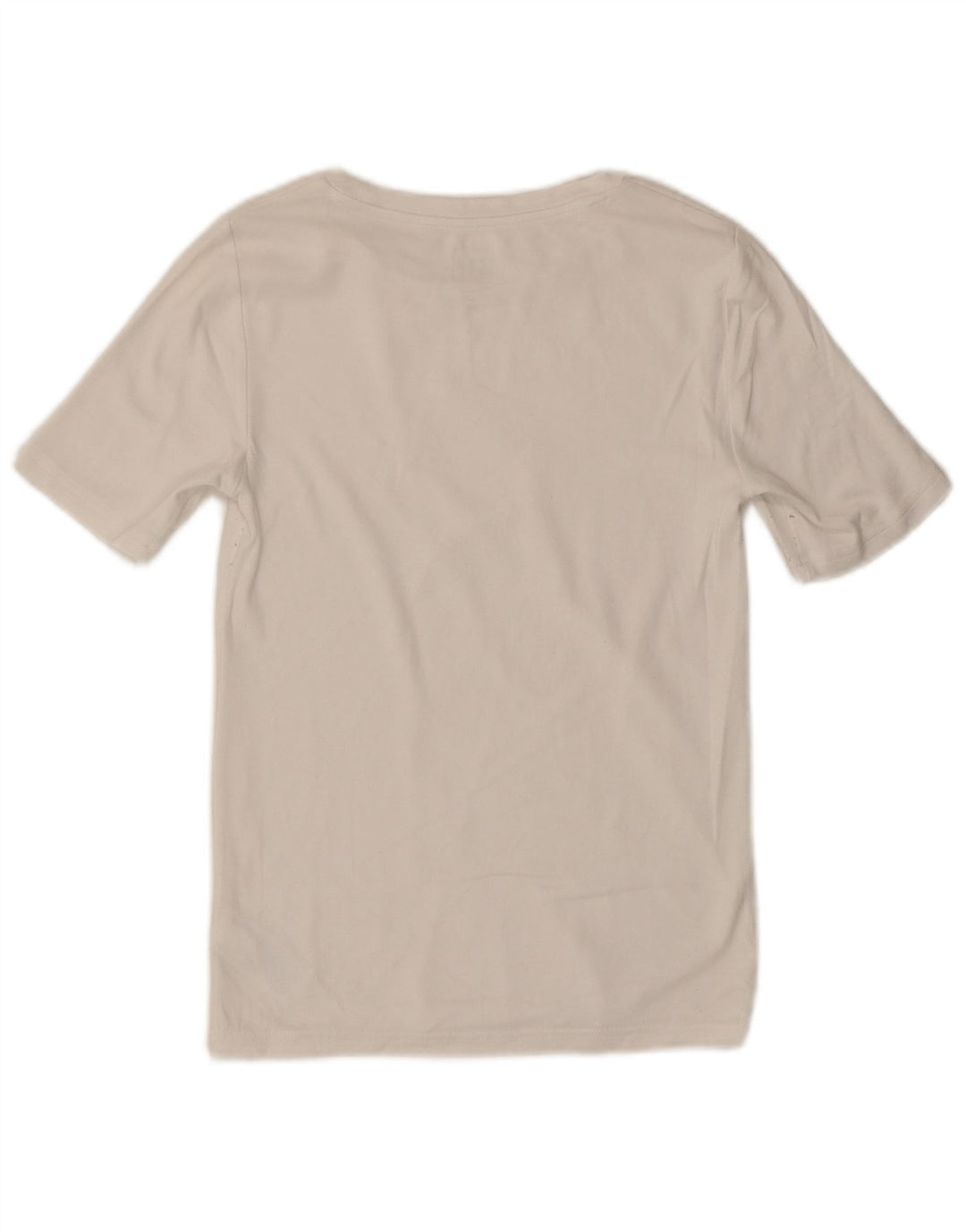 GAP T-shirt da donna dal taglio moderno, taglia UK 12, cotone bianco medio