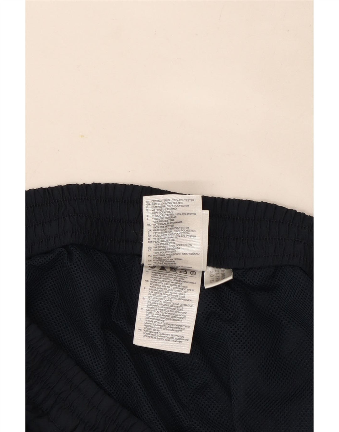 Pantaloni da tuta da uomo Adidas 2XL poliestere blu navy
