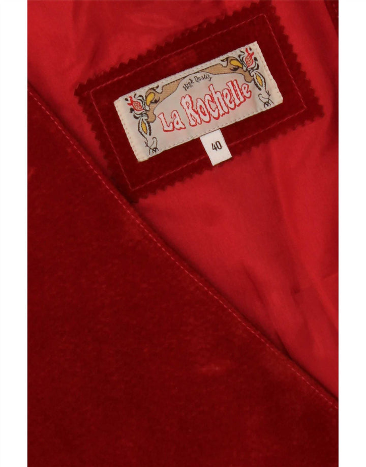 Gilet Donna La Rochelle IT 40 Medio Rosso