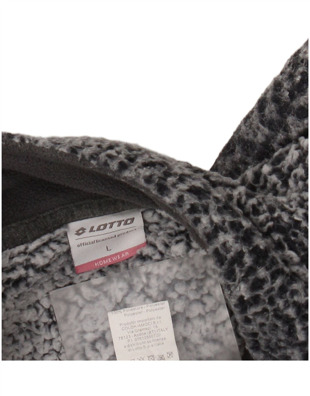 Giacca in pile da donna Lotto UK 16 Large Grigio Poliestere