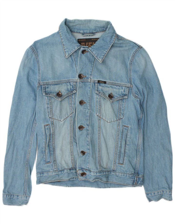 Giacca di jeans da uomo Rifle UK 40 grande cotone blu