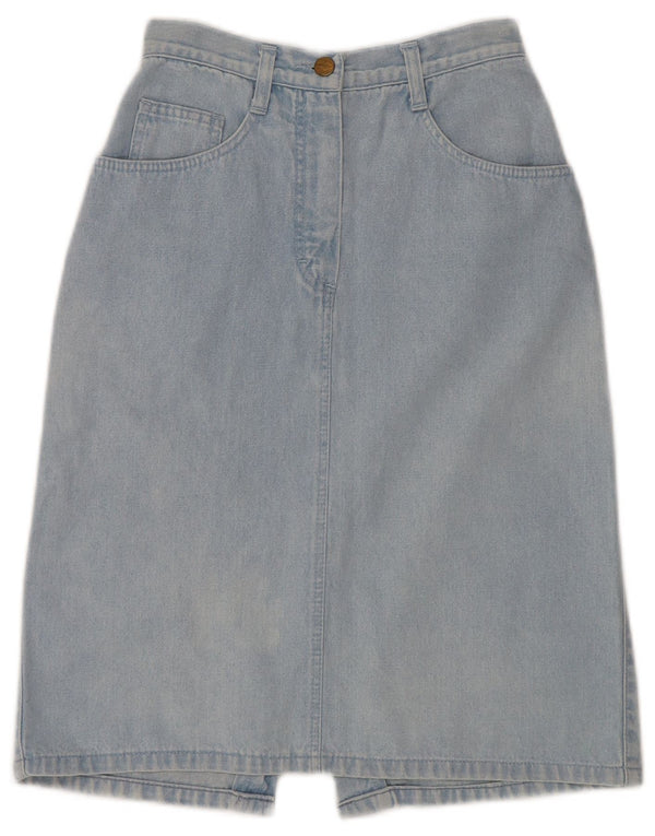 Gonna Trussardi Donna Denim W24 XS Blu