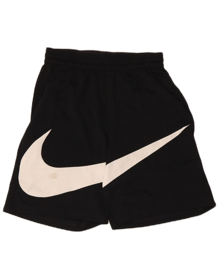 Pantaloncini sportivi Nike Dri Fit Graphic da uomo, grandi, in poliestere nero