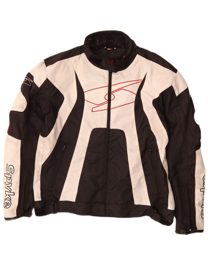 Giacca Spyke da uomo Graphic Racer taglia 58 3XL poliestere color block nero