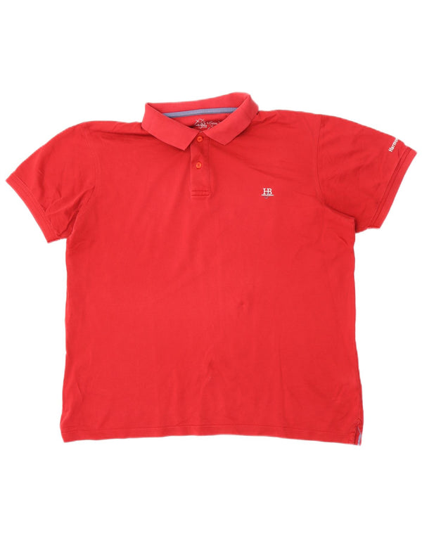 Polo da uomo Harmont & Blaine XL in cotone rosso