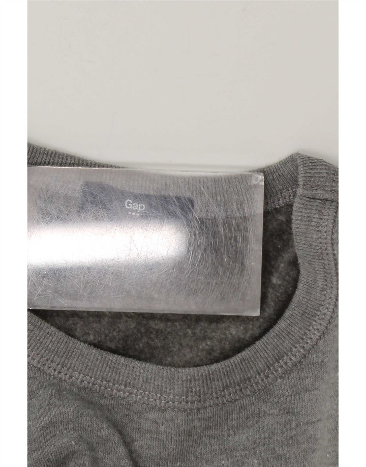 Felpa grafica da uomo Gap grigio medio