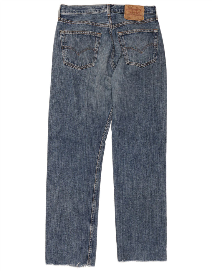 Levi's Uomo 501 Jeans dritti W32 L34 Blu