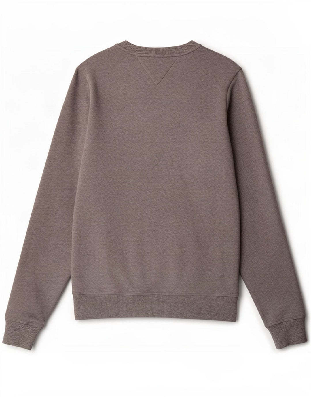 Felpa grafica da uomo Tommy Hilfiger Maglione piccolo in cotone color block grigio