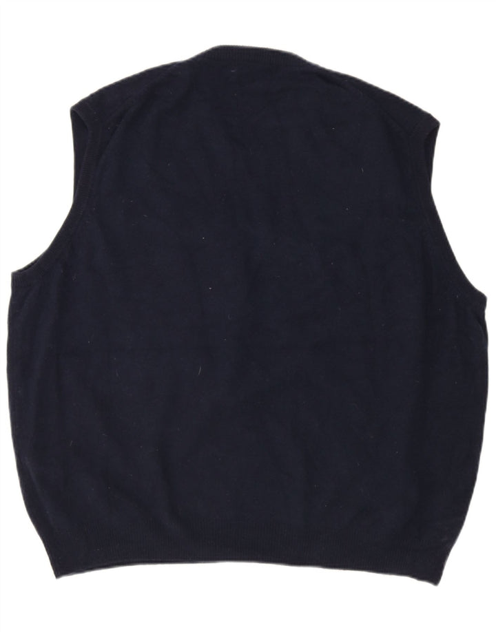 Canotta da uomo Marks & Spencer 2XL Lana blu navy