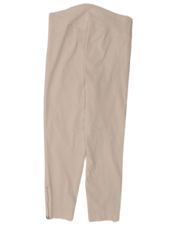 Leggings autografi da donna Marks & Spencer UK 14 Large W34 viscosa bianca
