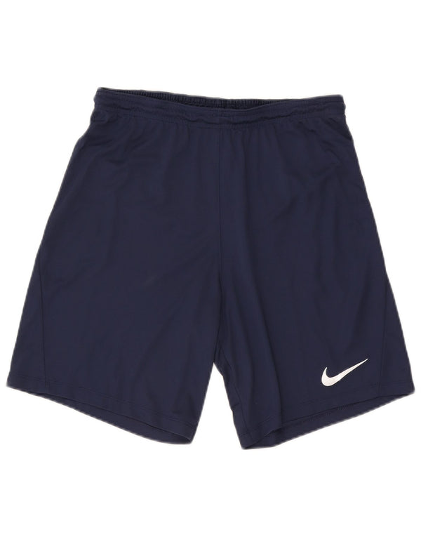 Pantaloncini sportivi Nike Dri Fit da uomo, medio, blu navy, in poliestere