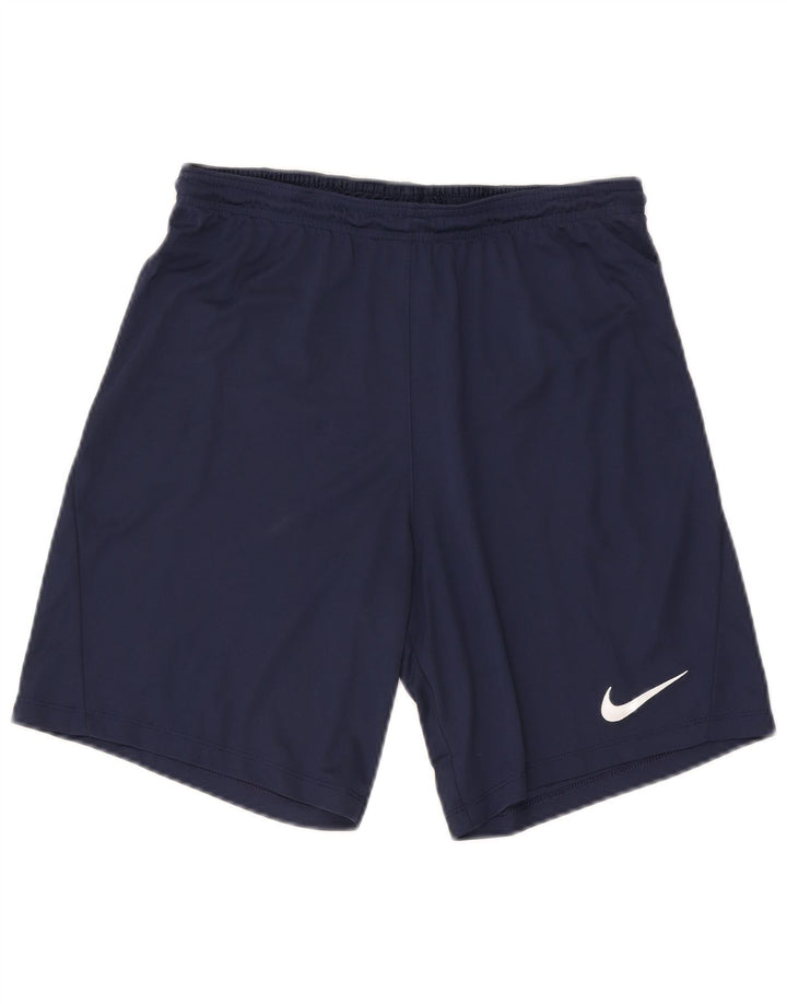 Pantaloncini sportivi Nike Dri Fit da uomo, medio, blu navy, in poliestere