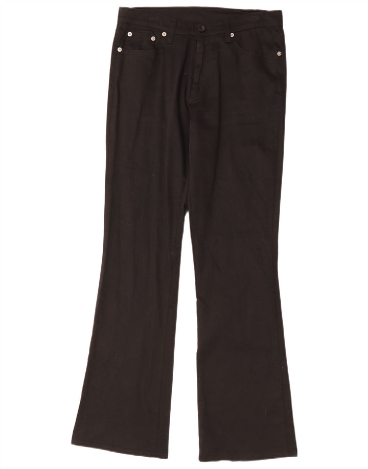 Pantaloni casual bootcut da donna Iceberg W28 L30 cotone nero