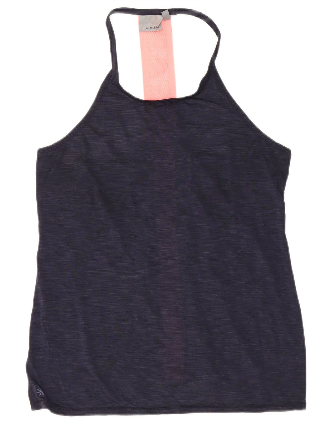 Canotta da donna Athleta UK 12 Poliestere screziato medio blu navy