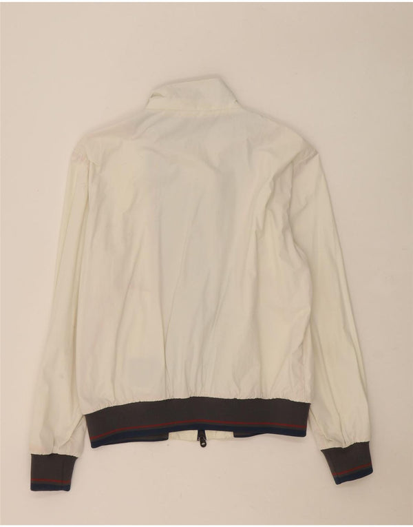 Giubbotto bomber da uomo Refrigiwear taglia 56 2XL poliammide color block bianco sporco