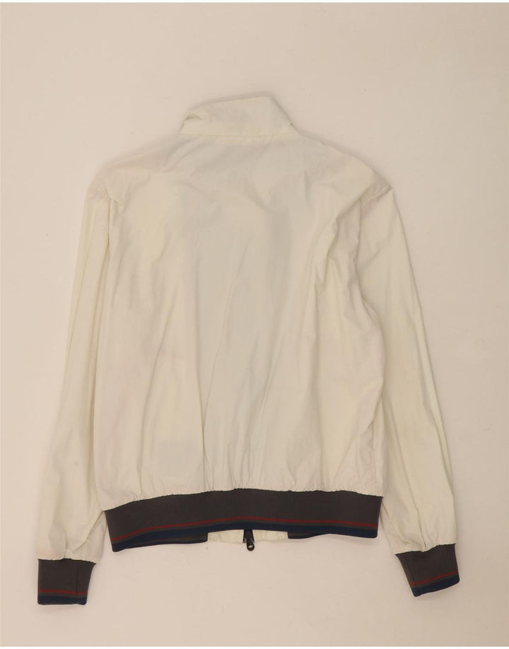 Giubbotto bomber da uomo Refrigiwear taglia 56 2XL poliammide color block bianco sporco
