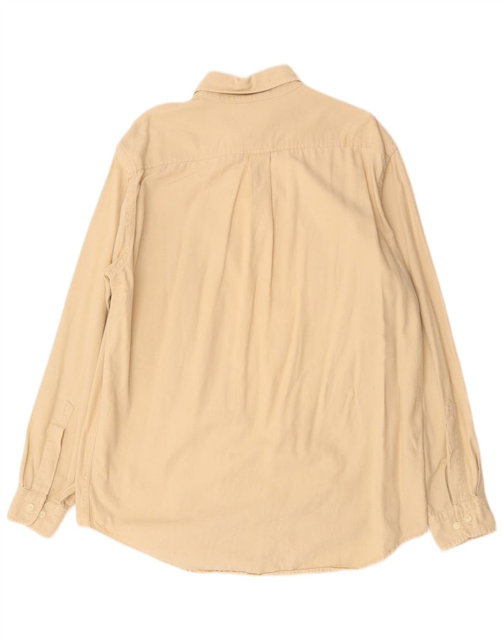 Camicia da velaio da uomo Murphy & Nye XL in cotone beige