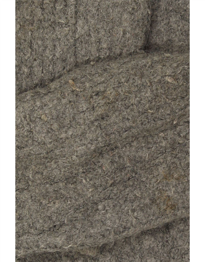 Maglione maglione girocollo oversize da donna Marks & Spencer UK 14 Grigio medio