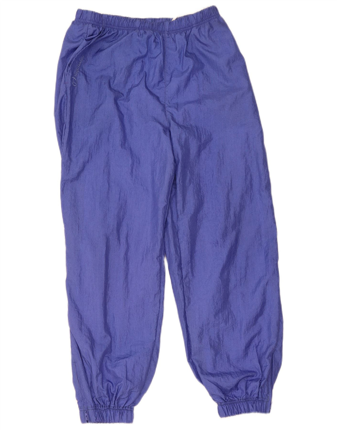 SERGIO TACCHINI Pantaloni Tuta Uomo Joggers IT 46 Small Blu Nylon