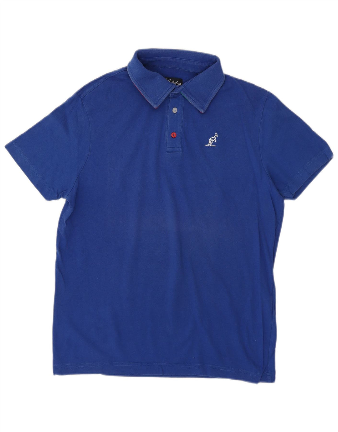 Polo Uomo AUSTRALIAN L'ALPINA Blu Medio Cotone