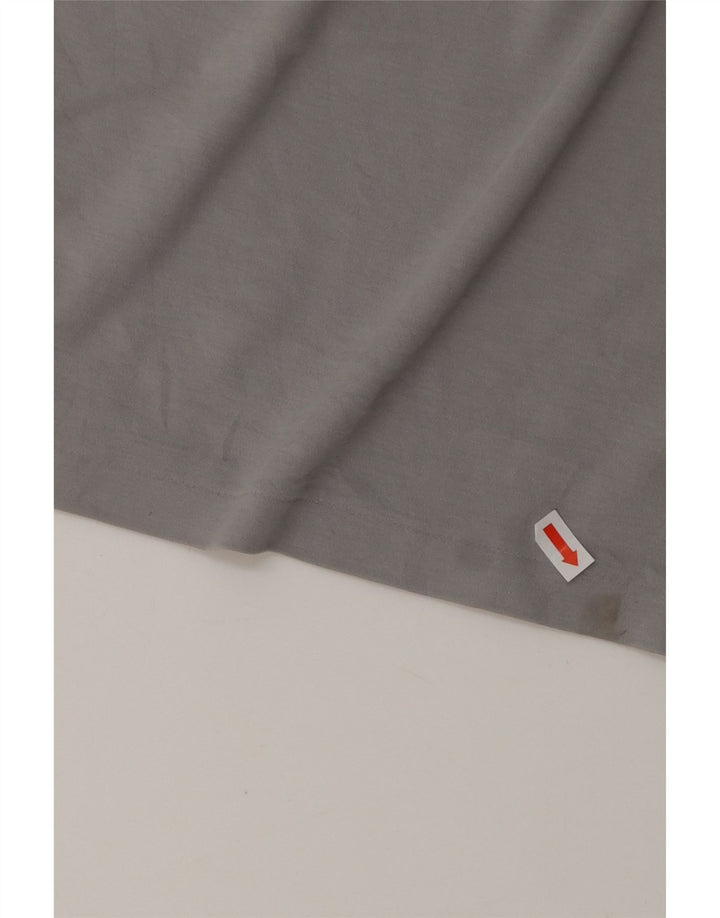CALVIN KLEIN Polo Uomo Large Grigio Cotone