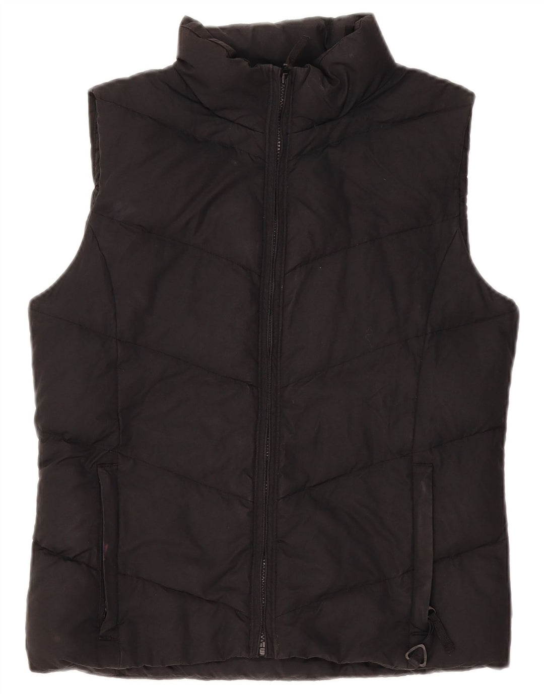 Gilet imbottito oversize da donna Columbia UK 10 piccolo poliestere nero
