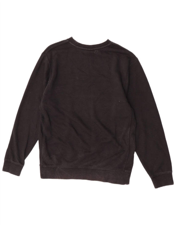 Felpa Nike Uomo Maglione Piccolo Nero Cotone Sportivo