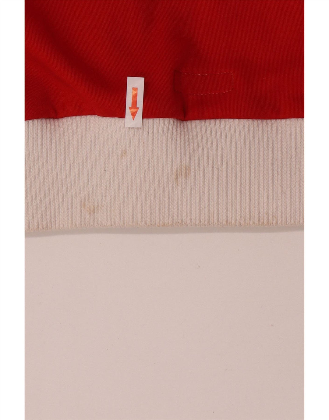 Giacca da ginnastica retrò da donna Puma UK 14 Medium Red Colourblock