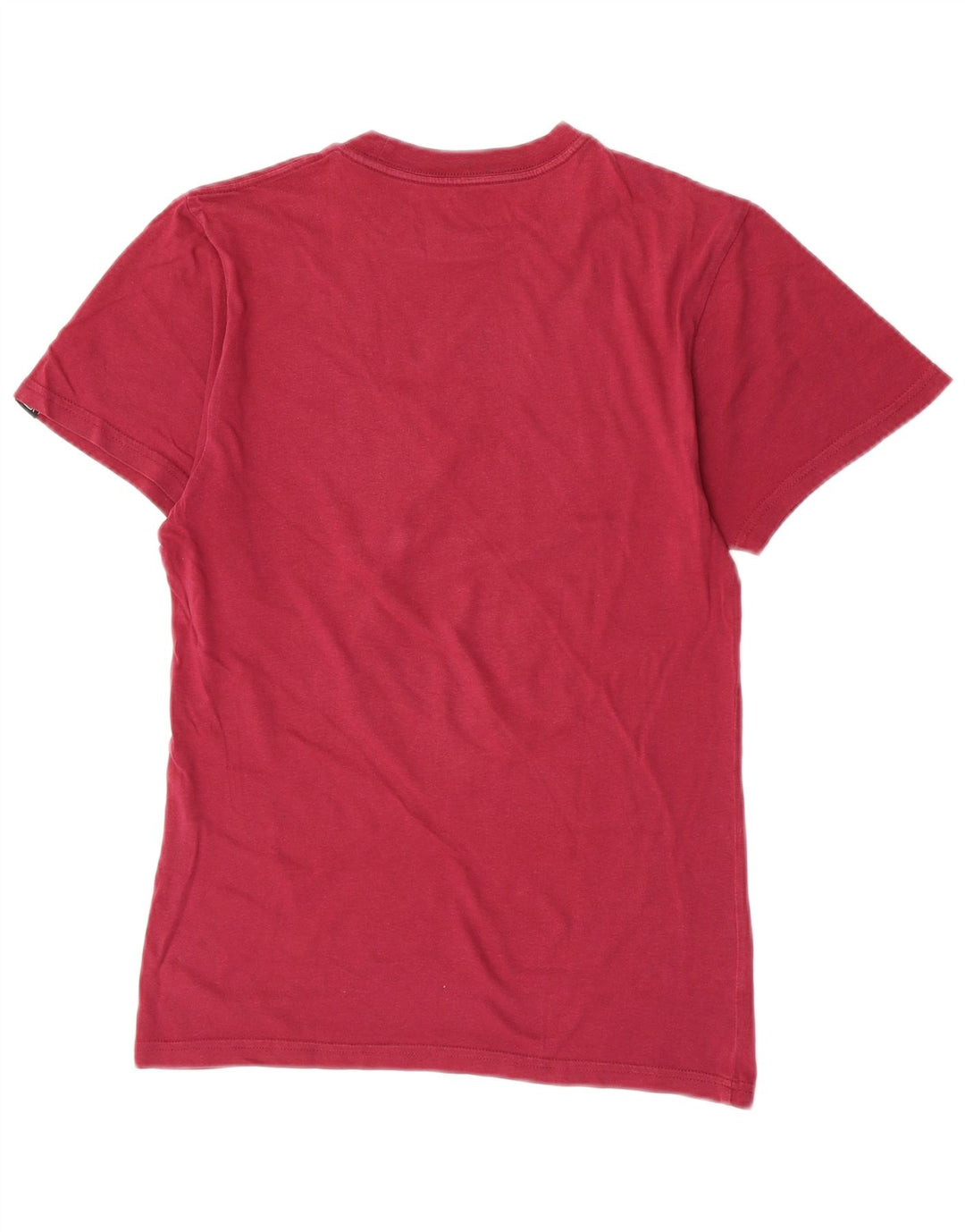 T-shirt da uomo Custom Fit Vans XS rossa in cotone