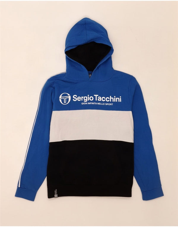 Maglione con cappuccio per ragazzi Sergio Tacchini 9-10 anni multicolore Colourblock