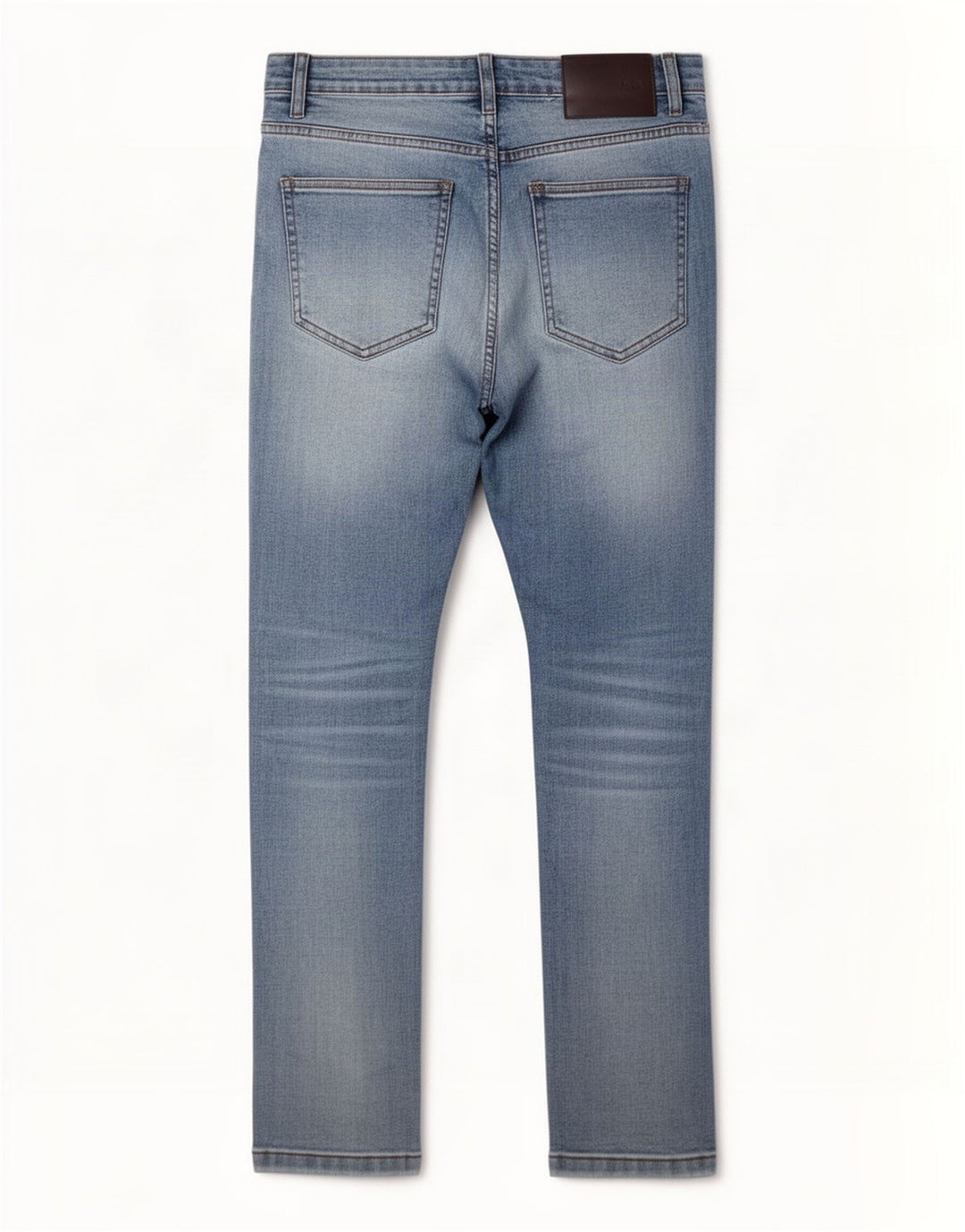 Jeans slim da uomo Zara EU 42 Large W32 L27 Cotone blu