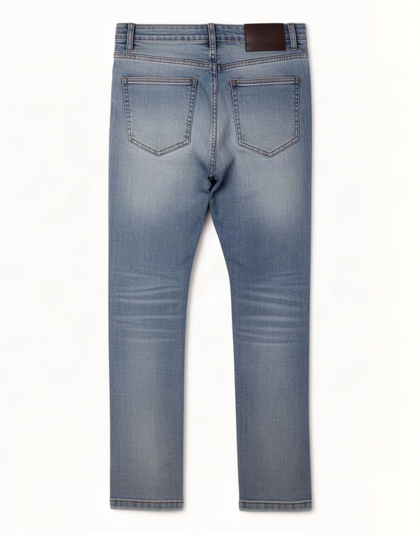 Jeans slim da uomo Zara EU 42 Large W32 L27 Cotone blu