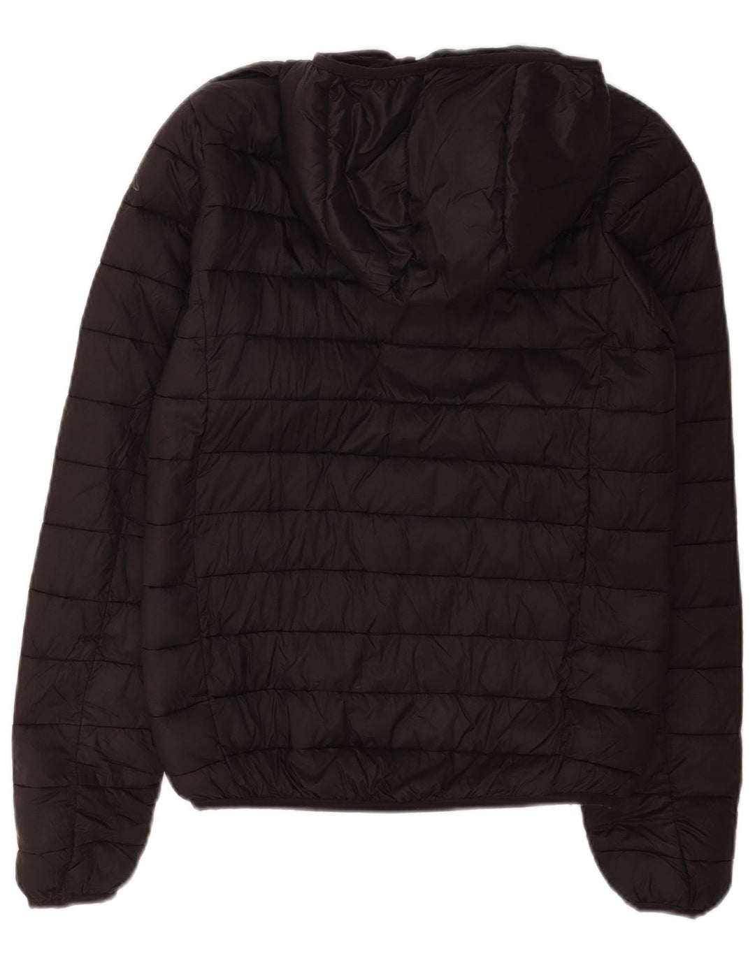 Giacca imbottita con cappuccio da donna Kappa UK 6 XS nylon nero