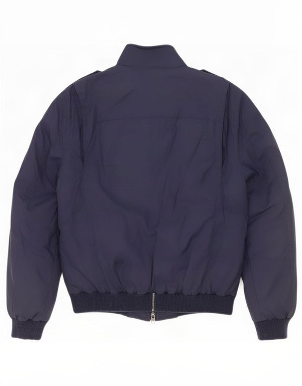Giacca imbottita militare da uomo Blauer UK 42 XL blu navy in poliammide