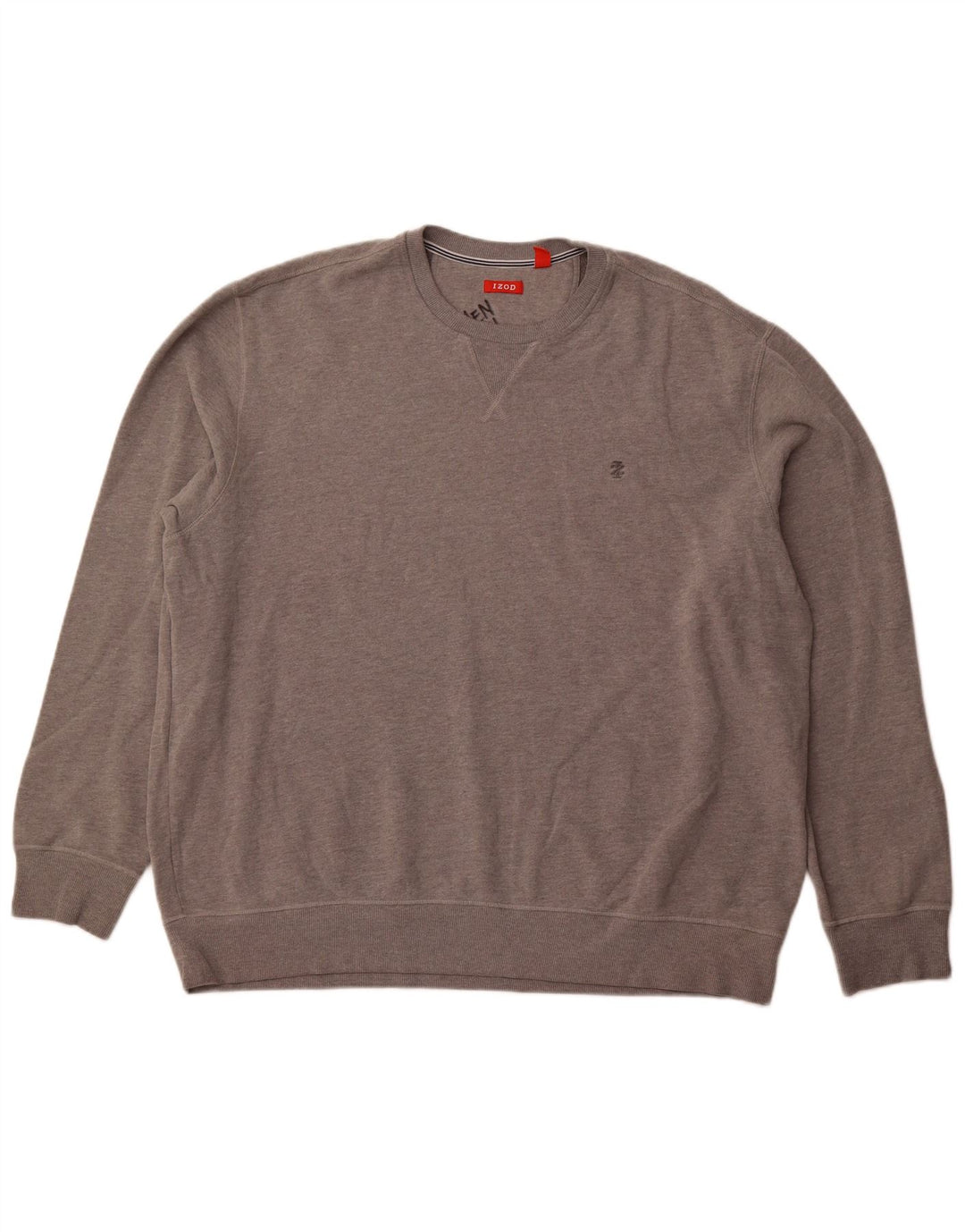 Felpa da uomo Izod maglione 2XL cotone grigio