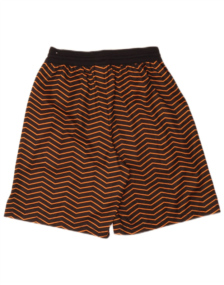 Pantaloncini sportivi Nike Dri Fit da uomo XS Nero Chevron in poliestere