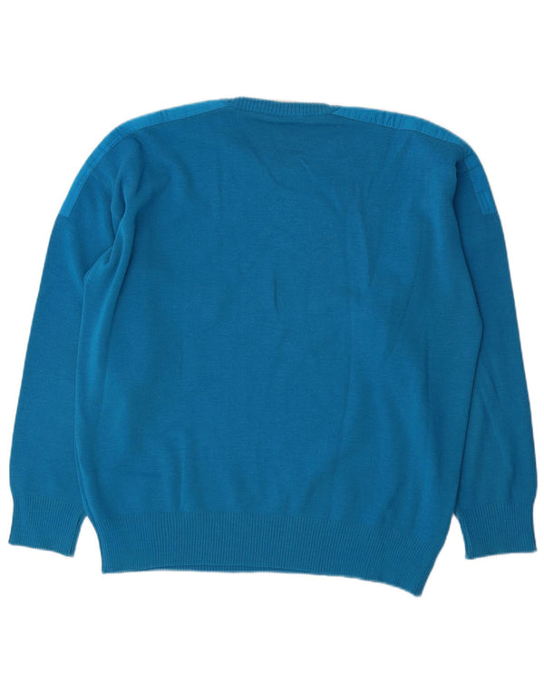 Maglione Uomo Girocollo Navigare IT 50/52 XL Lana Blu